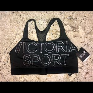 Victoria Secret The Player Racerback Sport Bra NWT